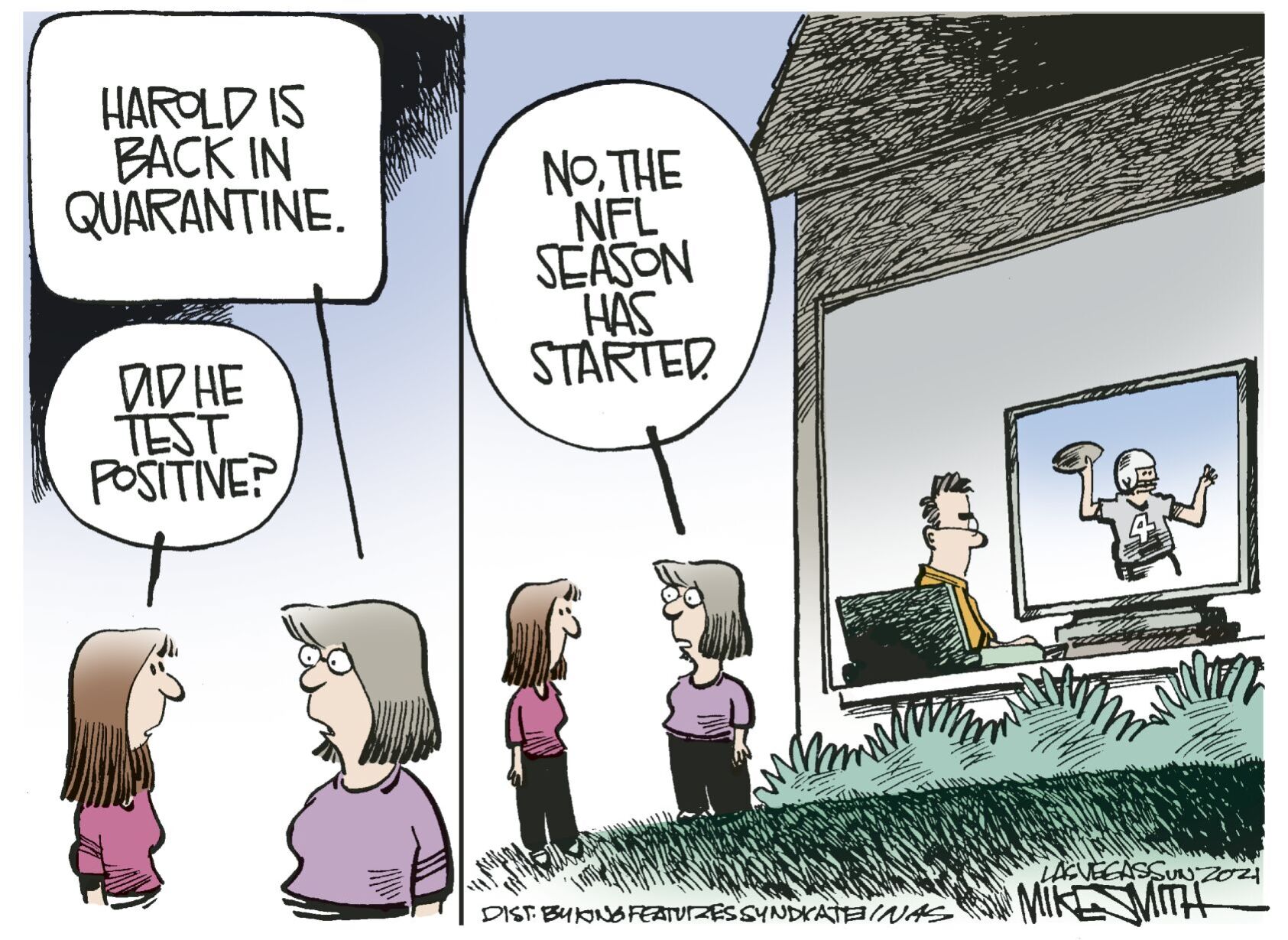 Editorial Cartoon: Football season begins